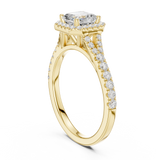 Gold Ring DDLR-908, Yellow Gold, view 1