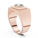 Gold Ring L28-GR, Rose Gold, view 1