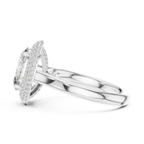 Gold Pendant 9-10038L_SS14, White Gold, view 3