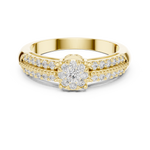 Gold Ring 19-120014L, Yellow Gold, view 4