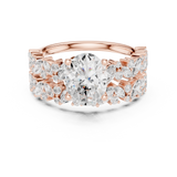 Gold Ring DDLR-943, Rose Gold, view 4