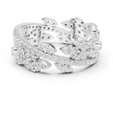 Gold Ring r45, White Gold