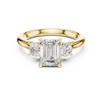 Gold Ring DDLR-894, Yellow Gold, view 4
