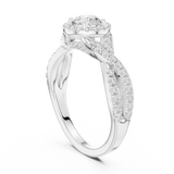 Gold Ring LR-0261, White Gold