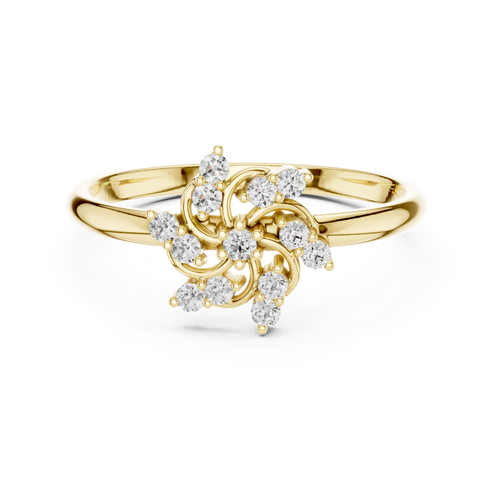 Gold Ring 1 (443), Yellow Gold, view 4