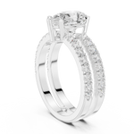 Gold Ring DDLR-1094, White Gold, view 1