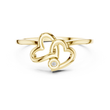 Gold Ring DR-5588, Yellow Gold