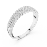 Gold Ring DDLR-449, White Gold, view 2