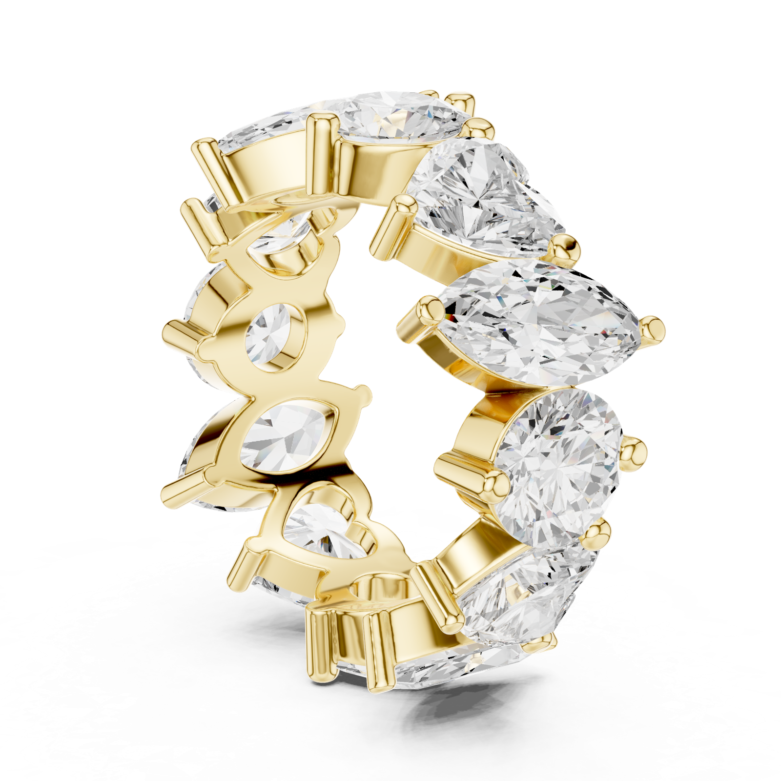 Gold Ring DDLR-420, Yellow Gold