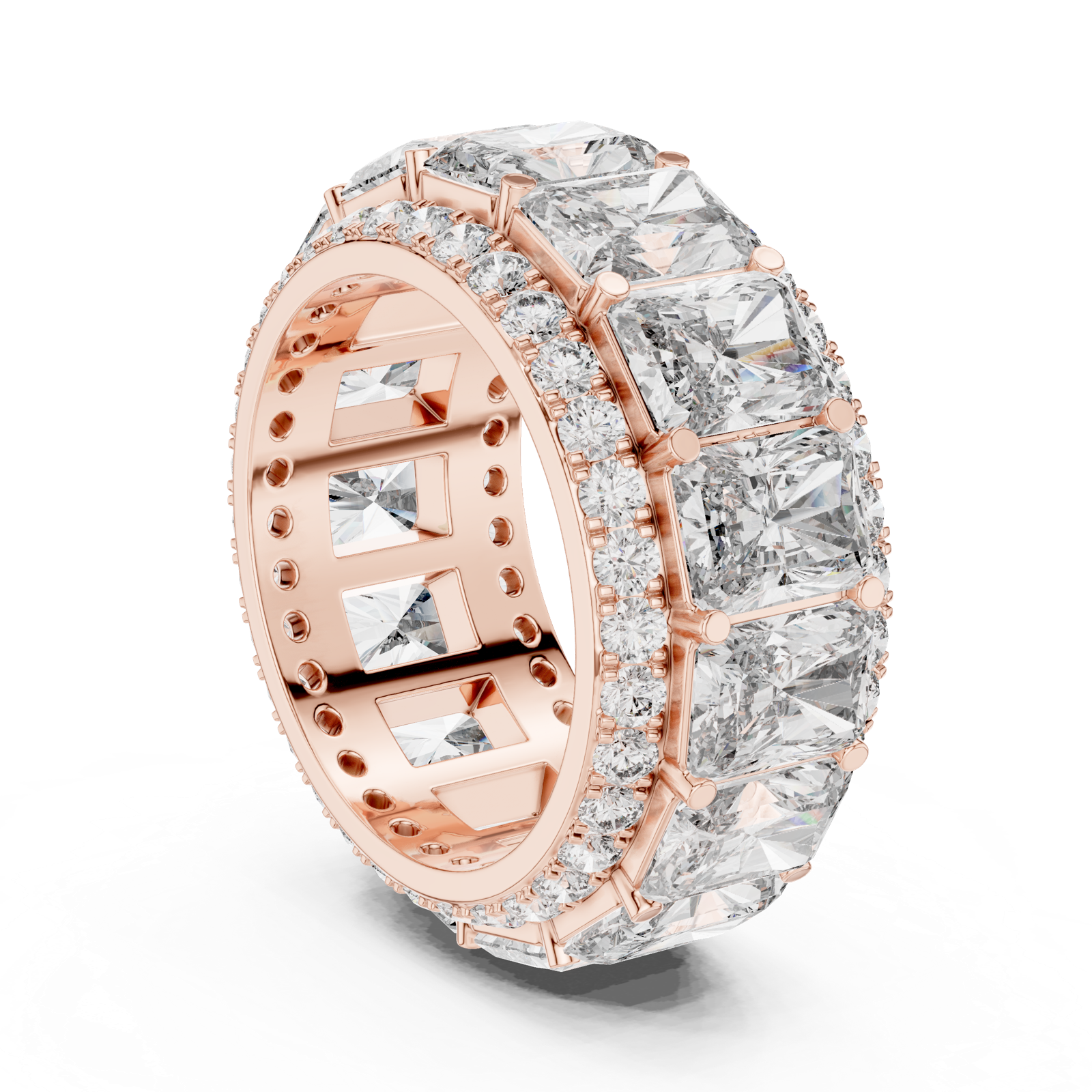 Gold Ring DDLR-243, Rose Gold