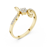 Gold Ring 1 (181), Yellow Gold, view 2