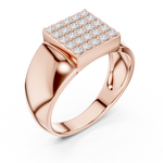 Gold Ring SBMR(18), Rose Gold, view 2
