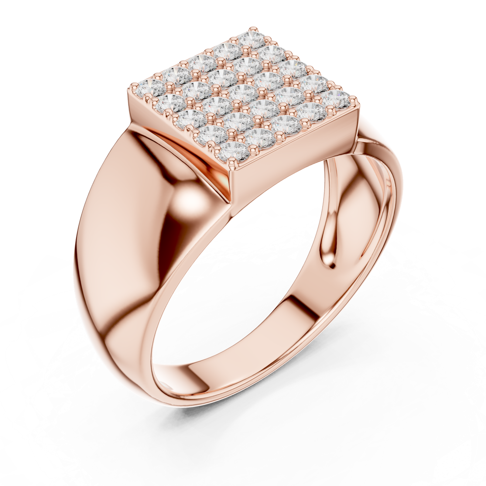 Gold Ring SBMR(18), Rose Gold, view 2