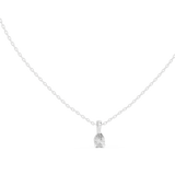 Gold Pendant GPD-0067, White Gold, view 1