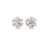 Gold Earrings 9-10076E, Rose Gold