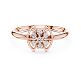Gold Ring 1 (445), Rose Gold, view 4