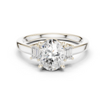 Gold Ring DDLR-869, White Gold