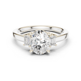 Gold Ring DDLR-869, White Gold