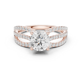 Gold Ring DDLR-676, Rose Gold