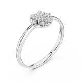 Gold Ring 1 (411), White Gold, view 2