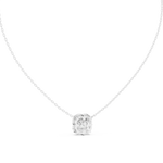 Gold Pendant GPD-0009, White Gold, view 4