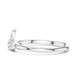Gold Ring 1 (348), White Gold, view 3