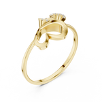 Gold Ring 1 (241), Yellow Gold, view 2
