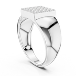 Gold Ring SBMR(18), White Gold, view 1