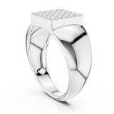 Gold Ring SBMR(18), White Gold, view 1