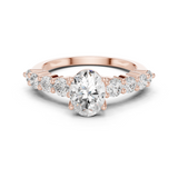 Gold Ring DDLR-1056, Rose Gold