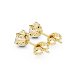 Gold Earrings APSE, Yellow Gold, view 2