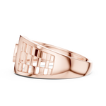 Gold Ring LR-01 (4), Rose Gold, view 3