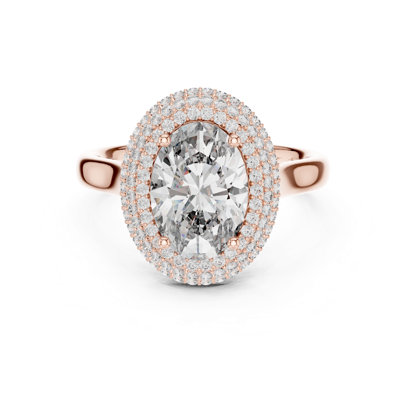 Gold Pendant 9-10038L_SS14, Rose Gold