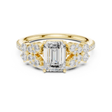 Gold Ring DDLR-1069, Yellow Gold, view 4