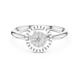 Gold Ring 1 (266), White Gold, view 4