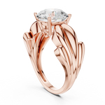Gold Ring RLR1756, Rose Gold, view 1
