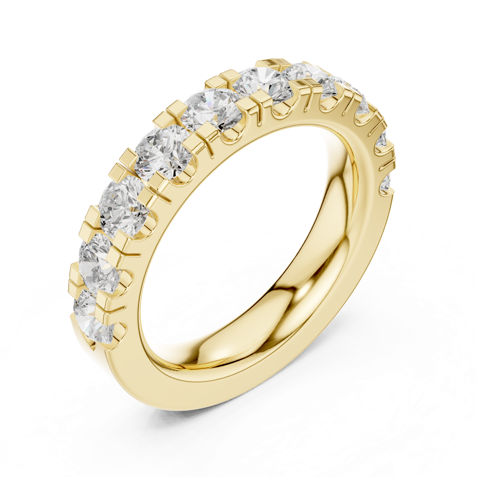 Gold Ring DDLR-601, Yellow Gold, view 2