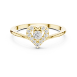 Gold Ring HLR-237, Yellow Gold