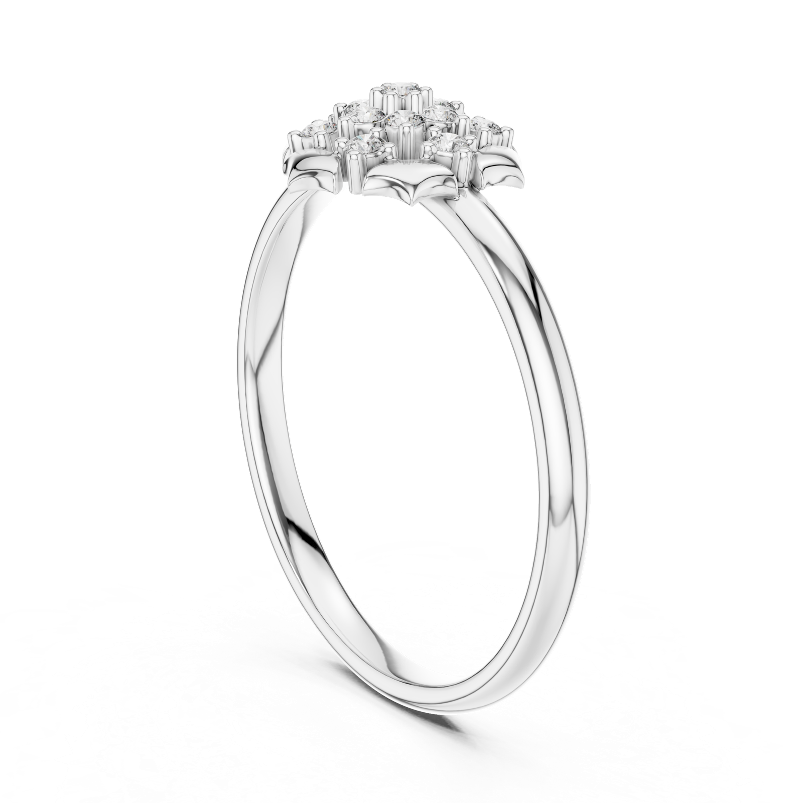Gold Ring 1 (416), White Gold