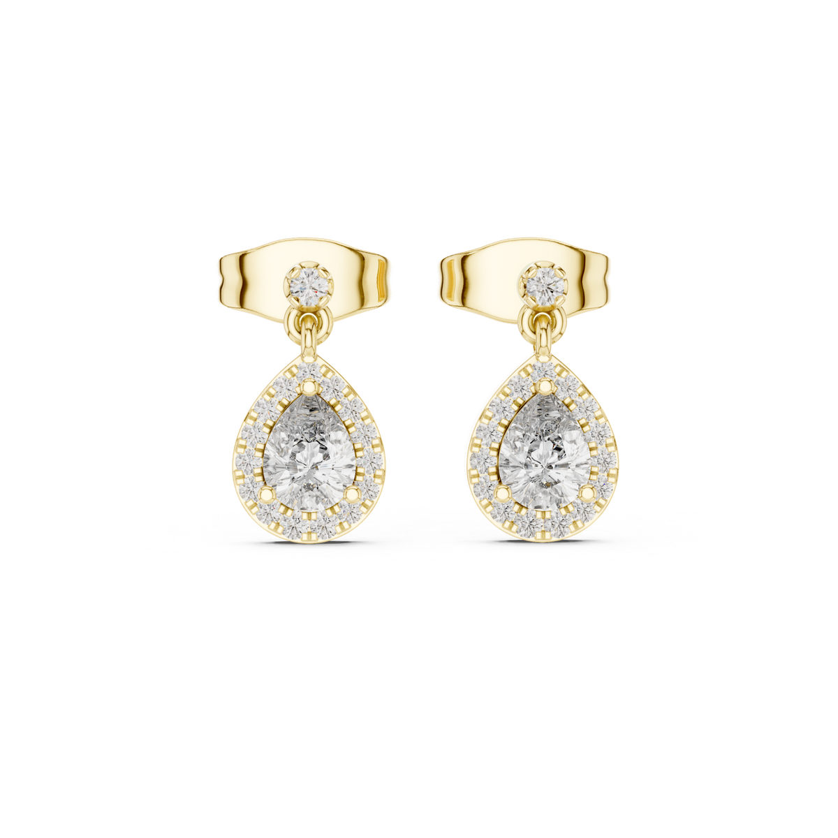 Gold Earrings 3-10004E_113_M, Yellow Gold