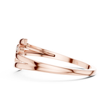 Gold Ring DR-5586, Rose Gold, view 3