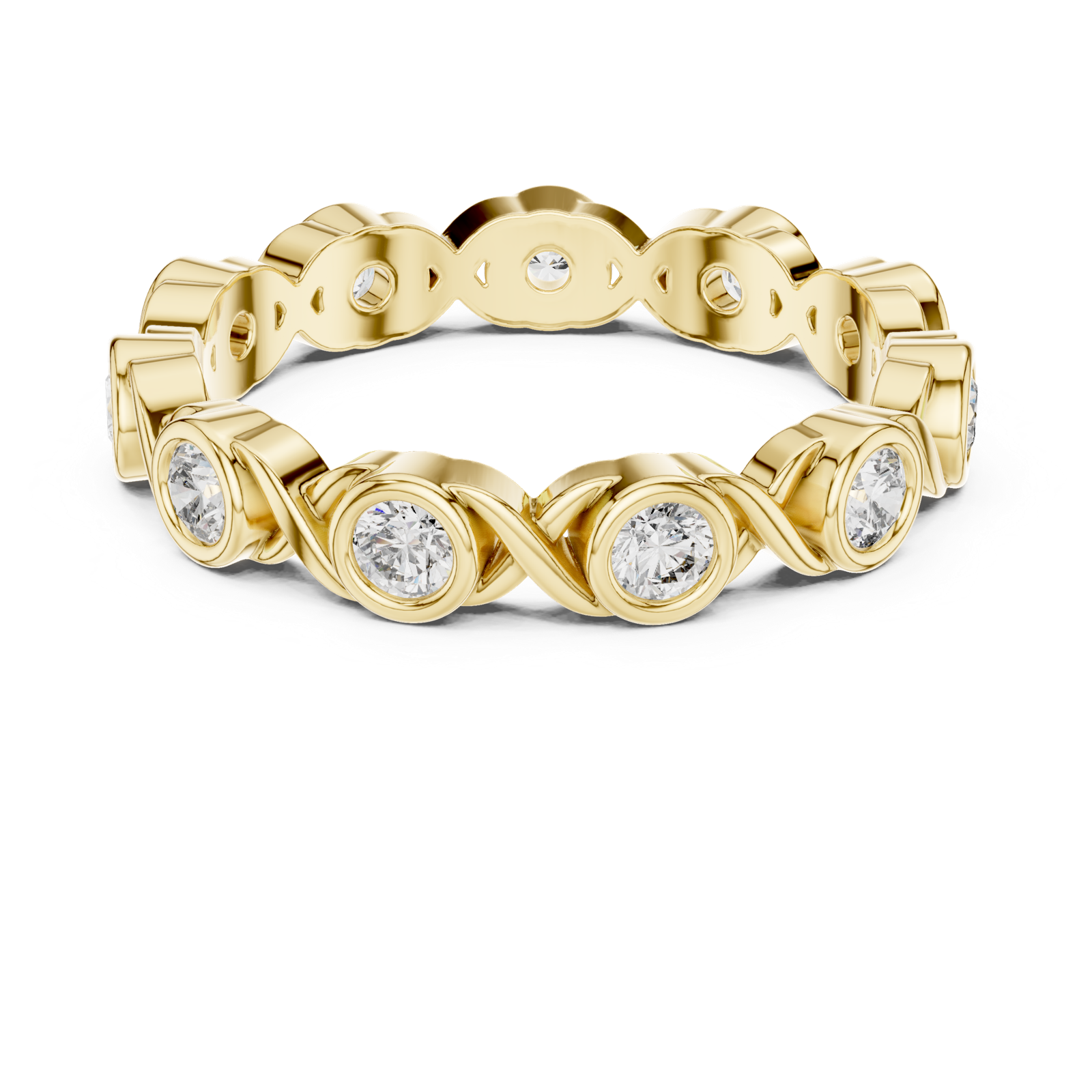 Gold Ring DDLR-245, Yellow Gold