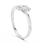 Gold Ring 12-10047@L, White Gold, view 1