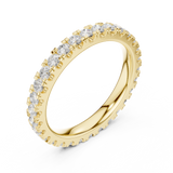 Gold Ring DDLR-605, Yellow Gold, view 2