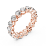 Gold Ring ALR-54, Rose Gold, view 2