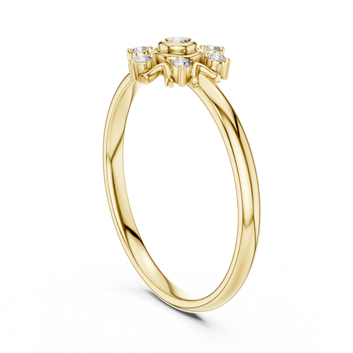 Gold Ring 1 (406), Yellow Gold, view 1
