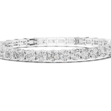 Gold Bracelet GLBR-0040, White Gold, view 3