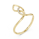 Gold Ring 1 (148), Yellow Gold, view 2