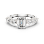 Gold Ring DDLR-1068, White Gold