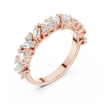 Gold Ring DDLR-318, Rose Gold, view 2